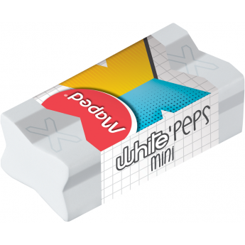 Ластик HERLITZ MAPED WHITE'PEPS MINI, без упаковки