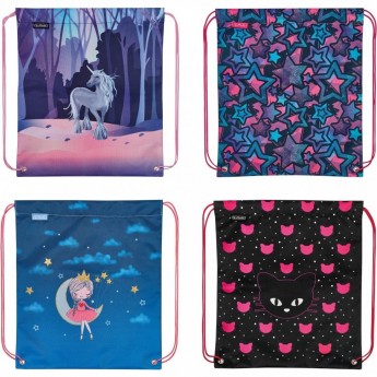 Мешок для обуви HERLITZ GIRLS MIX III, асс., 4 мотива Мешок для обуви HERLITZ GIRLS MIX III, асс., 4 мотива
