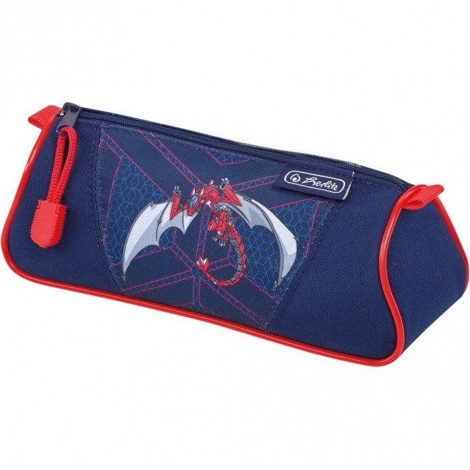 Пенал HERLITZ RED ROBO DRAGON TRIANGULAR 50014484 Пенал HERLITZ RED ROBO DRAGON TRIANGULAR 50014484