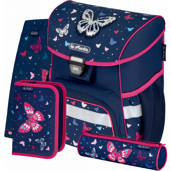 Ранец HERLITZ LOOP PLUS BUTTERFLY 2020 50025701 Ранец HERLITZ LOOP PLUS BUTTERFLY 2020 50025701