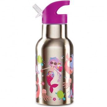 Термос с трубочкой HERLITZ CROCODILE CREEK «Русалка», 400 мл